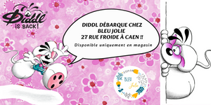 Diddl is back la souris allemande débarque chez Bleu Jolie au 27 rue Froide à Caen