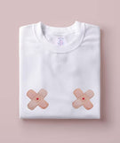 Patch thermocollant Pansement coeur - Malicieuse - Bleu Jolie Caen