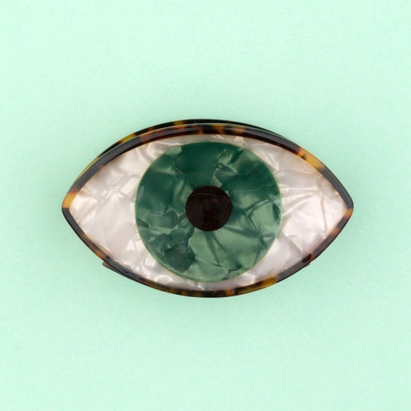 Pince à cheveux oeil vert - Coucou Suzette - Bleu Jolie Caen