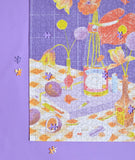 Puzzle 1000 pièces Des fleurs sur la table - Jour Férié - Bleu Jolie Caen