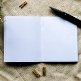 Petit carnet - Petites Plantes - Bleu Coquille - Bleu Jolie Caen