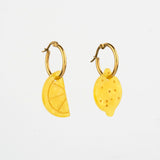 Boucles d'oreilles citrons - Coucou Suzette - Bleu Jolie Caen