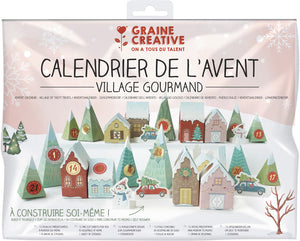 Calendrier de l'Avent Village gourmand - Bleu Jolie Caen
